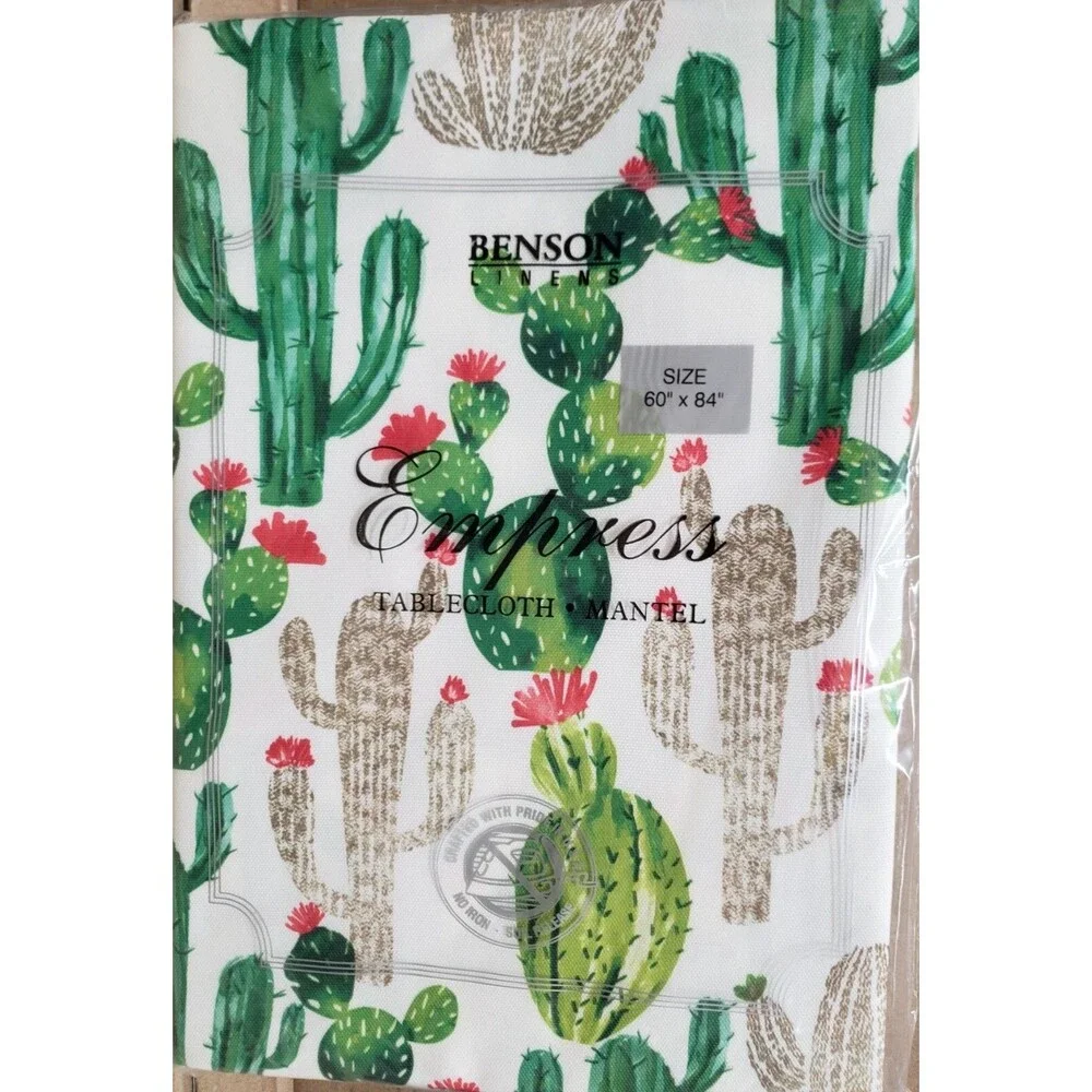 Fabric Printed Tablecloth, 60